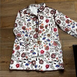 Women’s Floral Embroidered Mini Dress